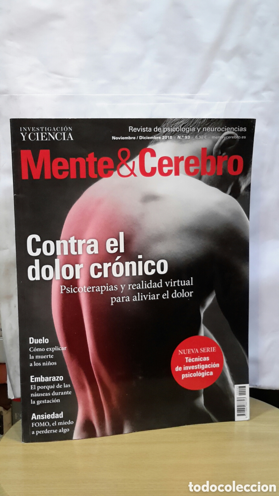 Collezionismo di Riviste e Giornali: Mente & Cerebro No. 93 - Contra el dolor cr&oacute;nico