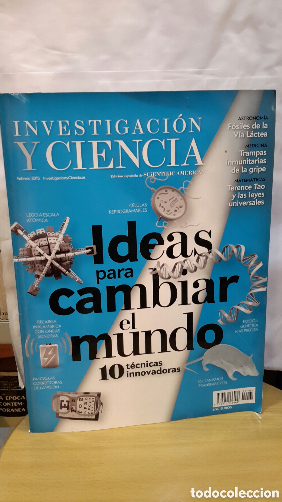Collezionismo di Riviste e Giornali: Investigaci&oacute;n y Ciencia No. 461 - Ideas para cambiar el mundo