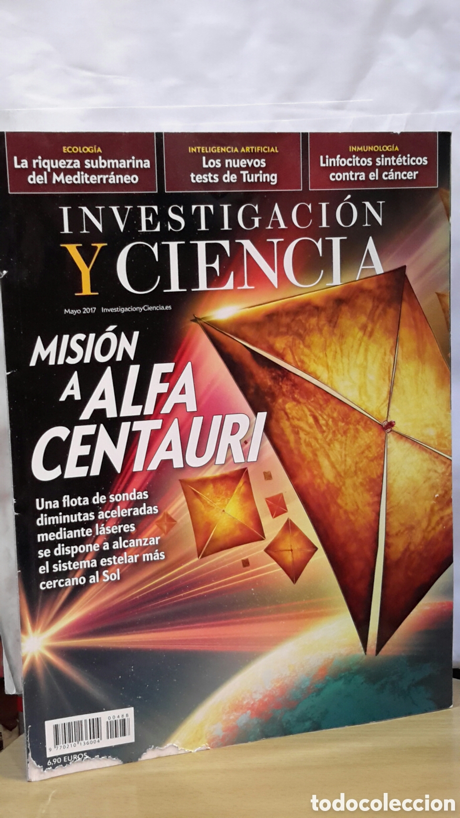 Collezionismo di Riviste e Giornali: Investigaci&oacute;n y Ciencia No. 488 - Misi&oacute;n a Alfa Centauri