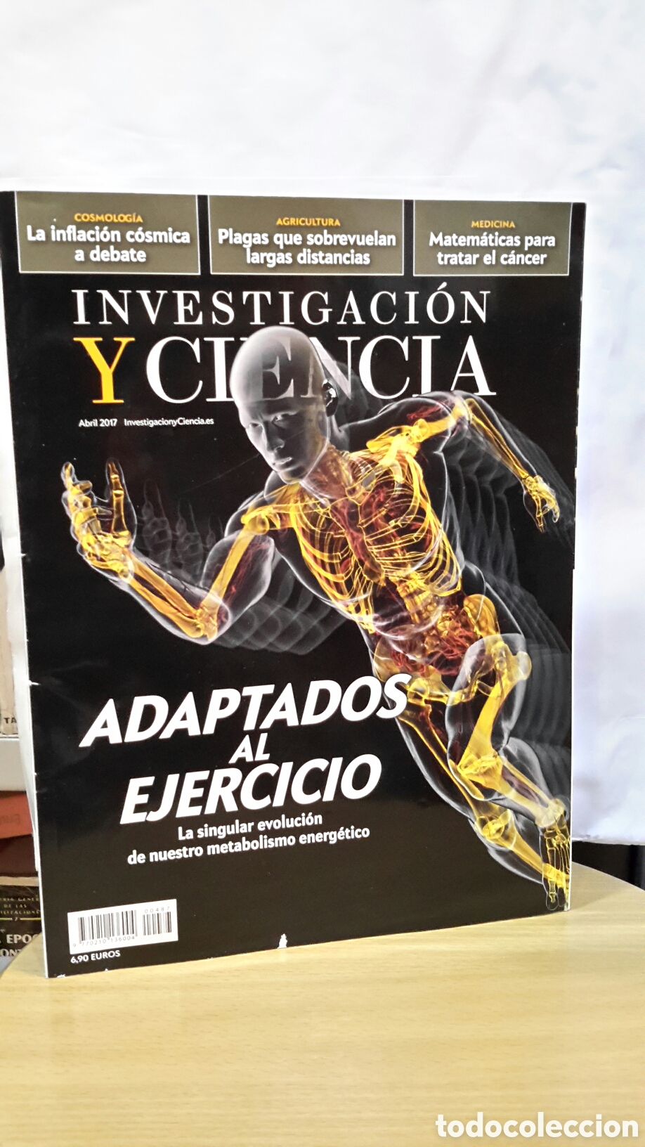 Collezionismo di Riviste e Giornali: Investigaci&oacute;n y Ciencia No. 487 - Adaptados al ejercicio