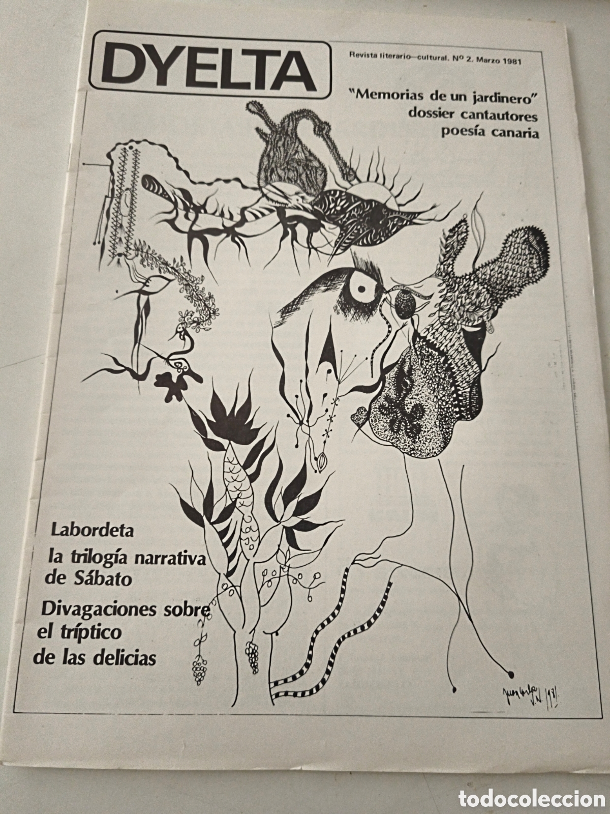 Sammeln von Zeitschriften und Zeitungen: Revisra Dyelta. N&uacute;mero 2. 1981.