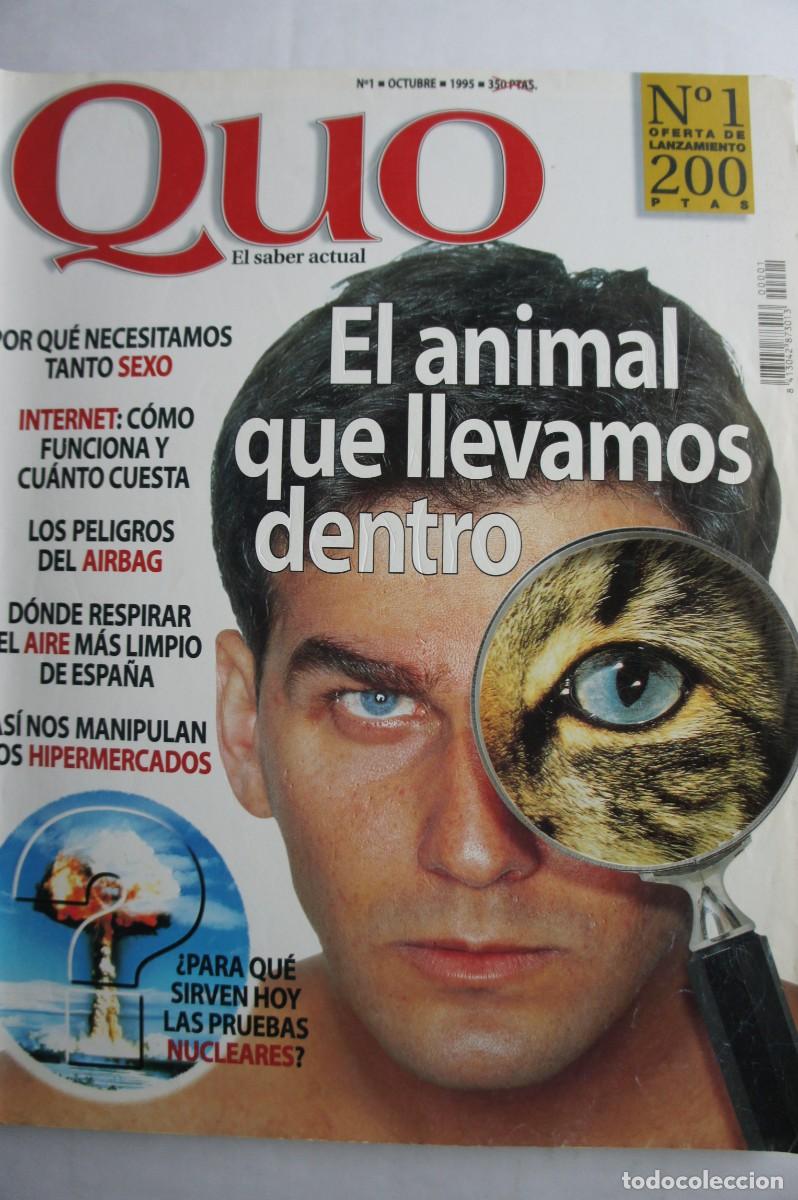Coleccionismo de revistas y peri&oacute;dicos: Revistas QUO a&ntilde;o 1995.