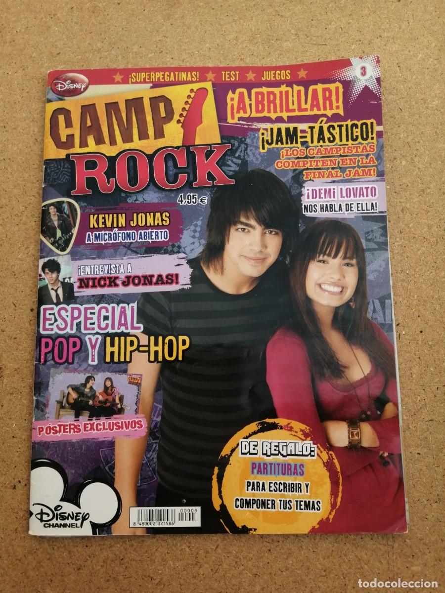 Coleccionismo de revistas y peri&oacute;dicos: REVISTA CAMP ROCK (NUMERO 3) ATENCION!!!!... NO TIENE LAS PEGATINAS