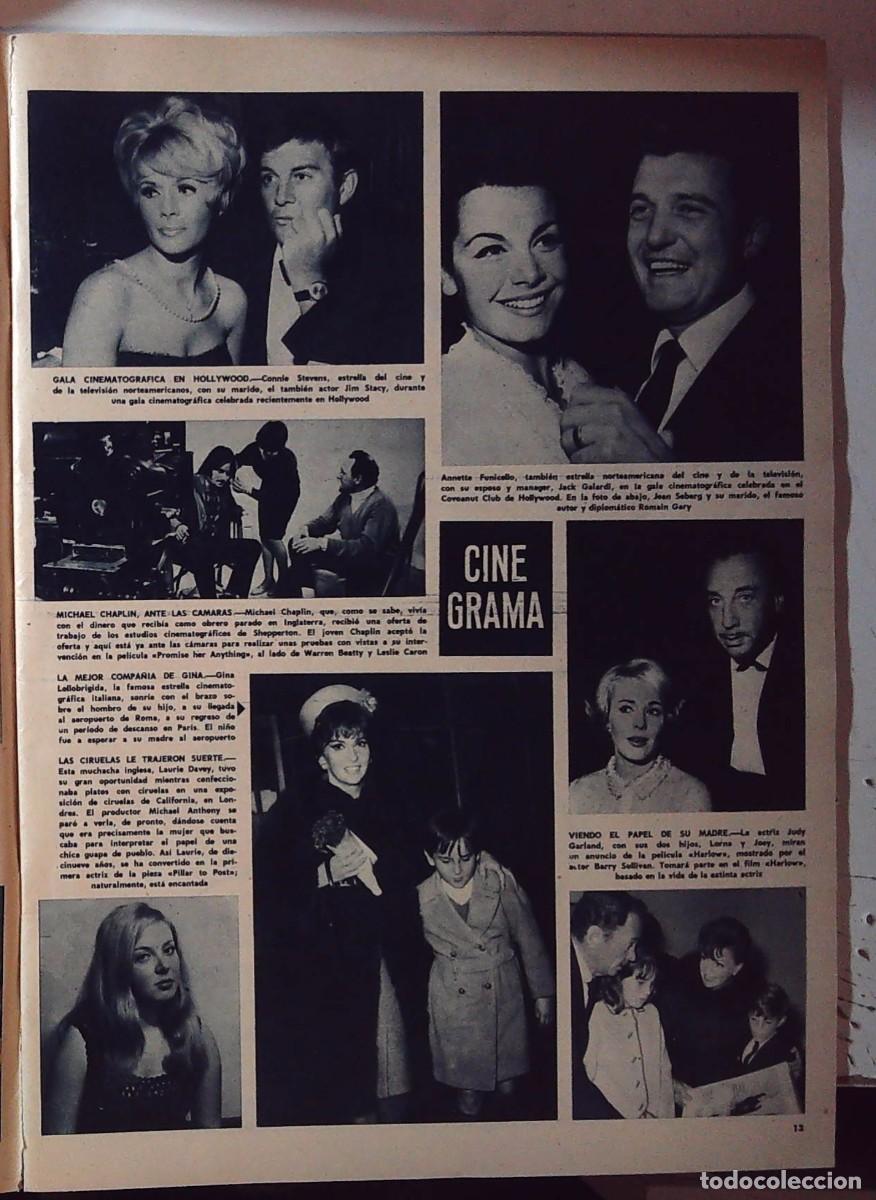 Collection Magazines and Newspapers: annette funicello connie stevens michael chaplin gina lollobrigida judy garland lorna