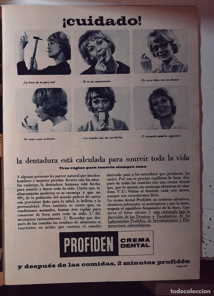 Collezionismo di Riviste e Giornali: profiden crema dental anuncio publicidad
