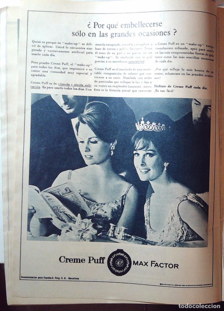 Coleccionismo de revistas y peri&oacute;dicos: max factor MAXI MAQILLAJE MASCARA DE PESTA&Ntilde;AS ANUNCIO PUBLICIDAD