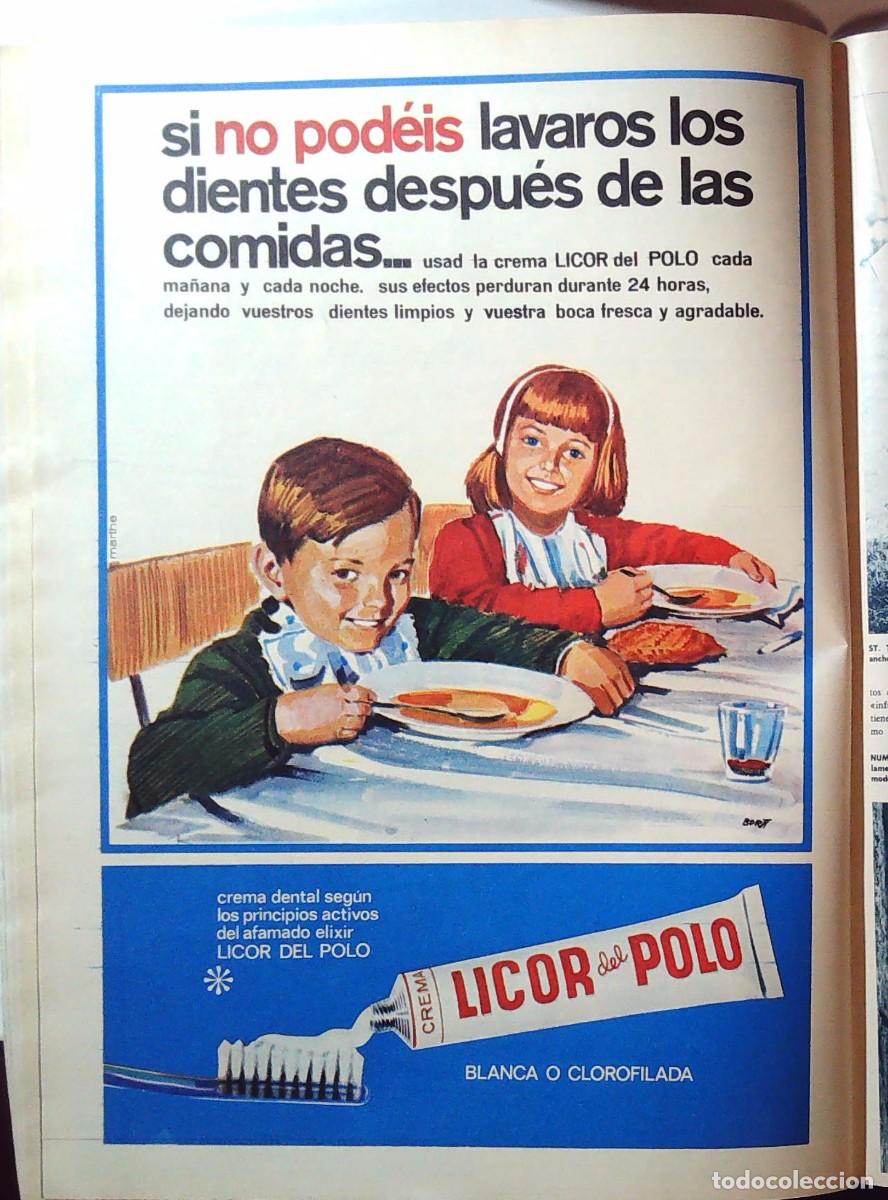Coleccionismo de revistas y peri&oacute;dicos: licor del polo anuncio publicidad