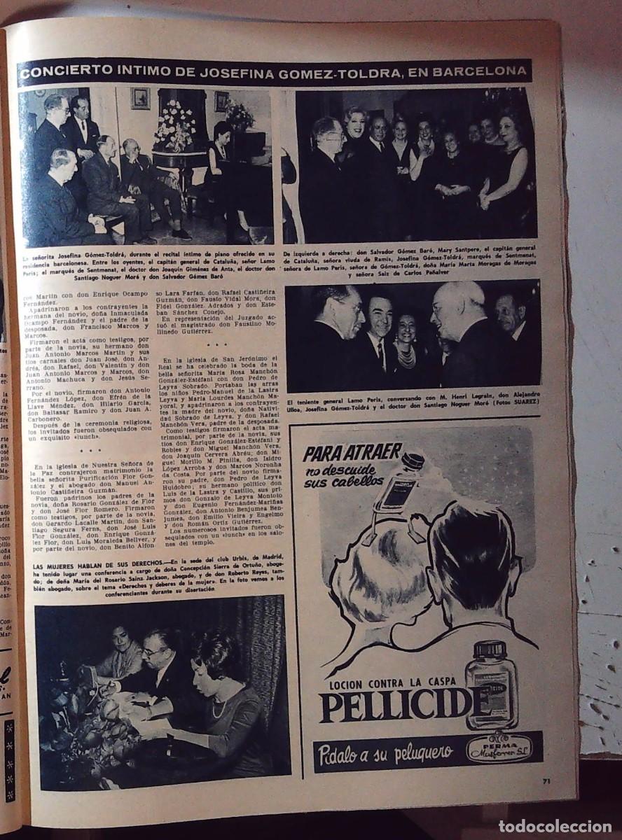 Coleccionismo de revistas y peri&oacute;dicos: concierto de josefina gomez toldra