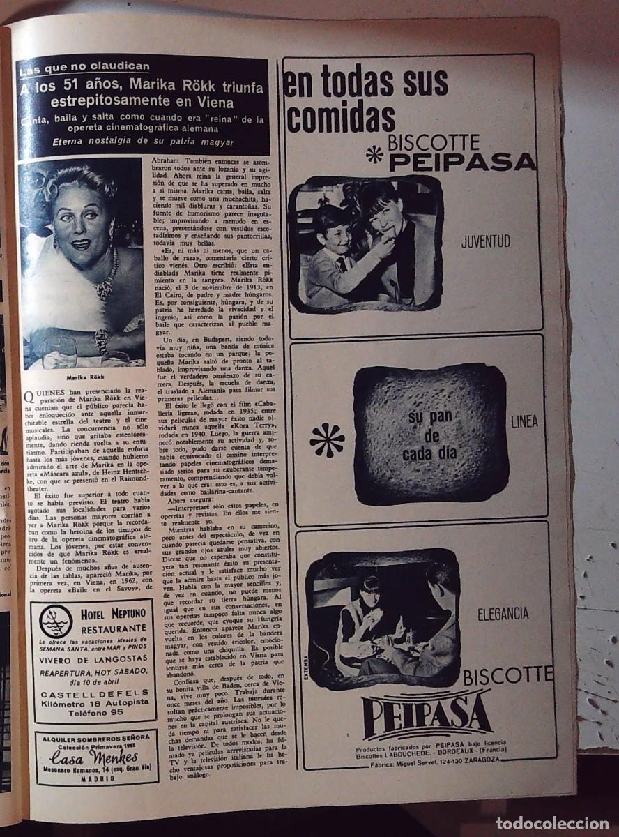 Coleccionismo de revistas y peri&oacute;dicos: marika rokk en viena peipasa biscotes