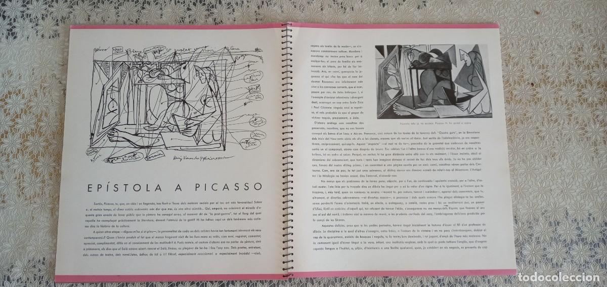 Coleccionismo de revistas y peri&oacute;dicos: Ep&iacute;stola Eugenio d'ors a PIcasso publicaci&oacute;n de 1936 justo antes de la guerra civil &uacute;ltimo n&uacute;mero