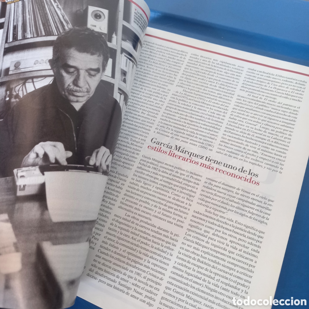 Coleccionismo de revistas y peri&oacute;dicos: LOTE DE 5 REVISTAS PORTADA GABRIEL GARCIA MARQUEZ GABO PREMIO NOBEL LITERATURA REVISTA
