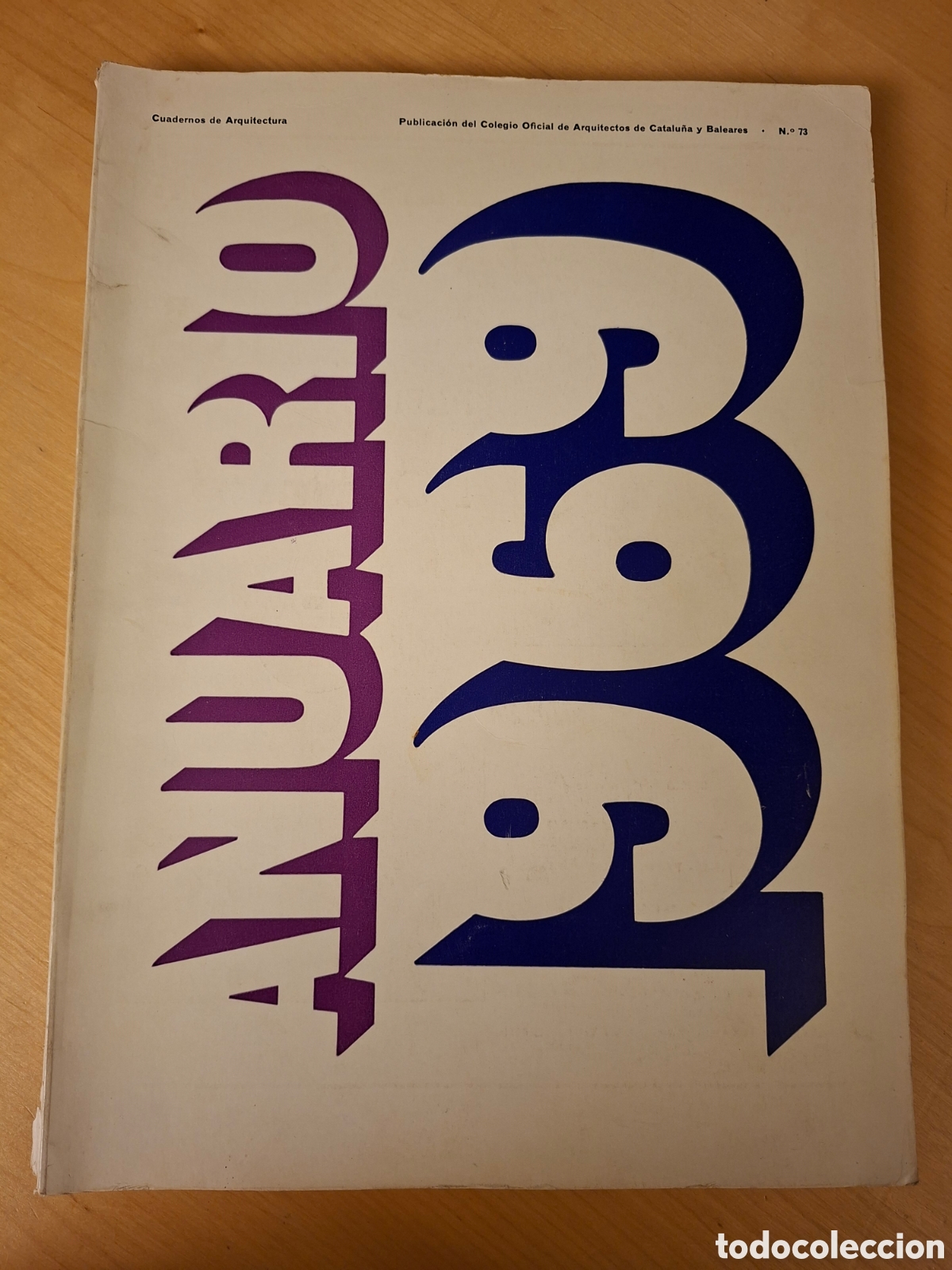 Coleccionismo de revistas y peri&oacute;dicos: Anuario 1969, cuadernos de arquitectura