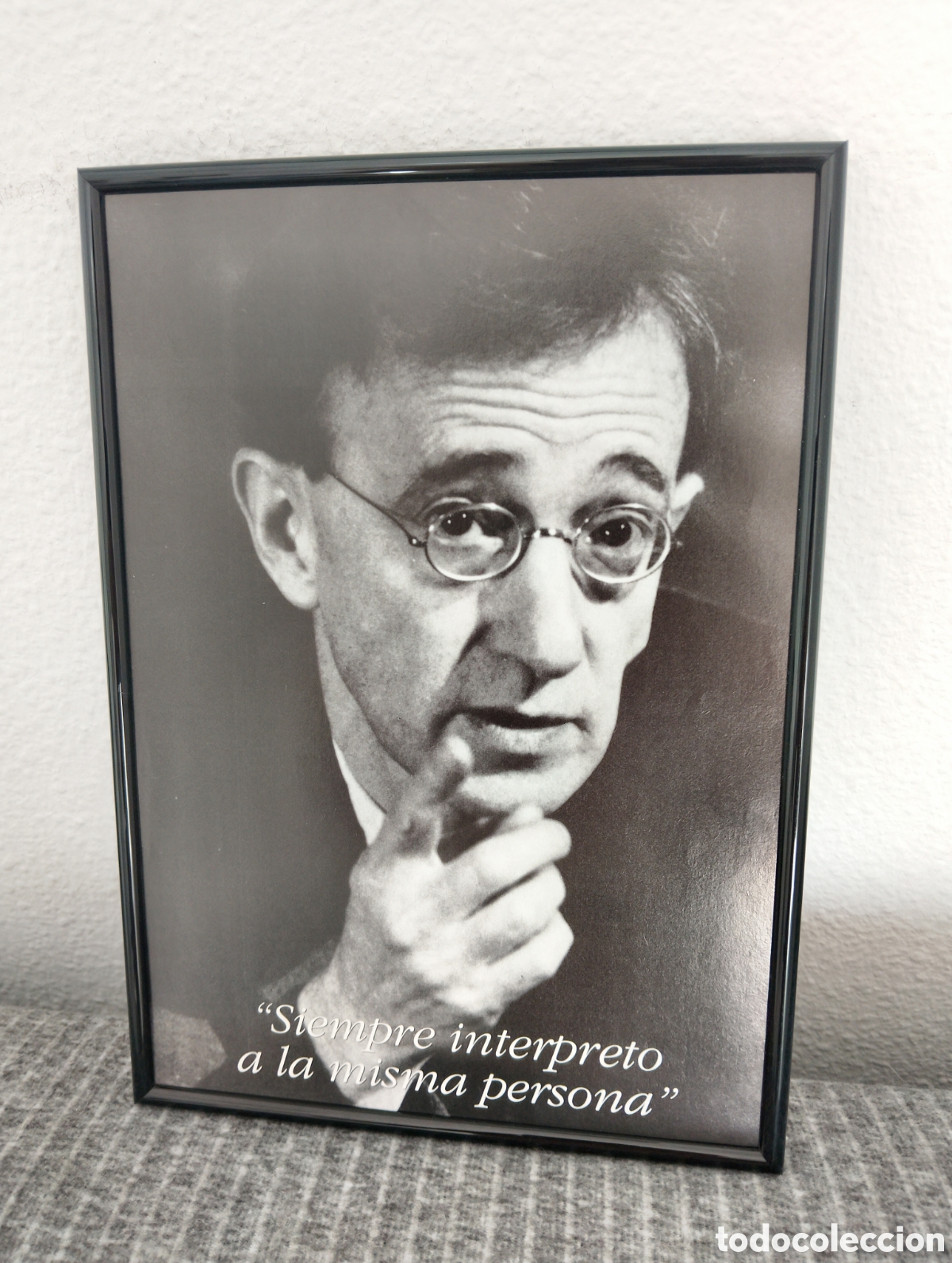Coleccionismo de revistas y peri&oacute;dicos: Woody Allen fotograf&iacute;a revista de cine a&ntilde;os 90 original