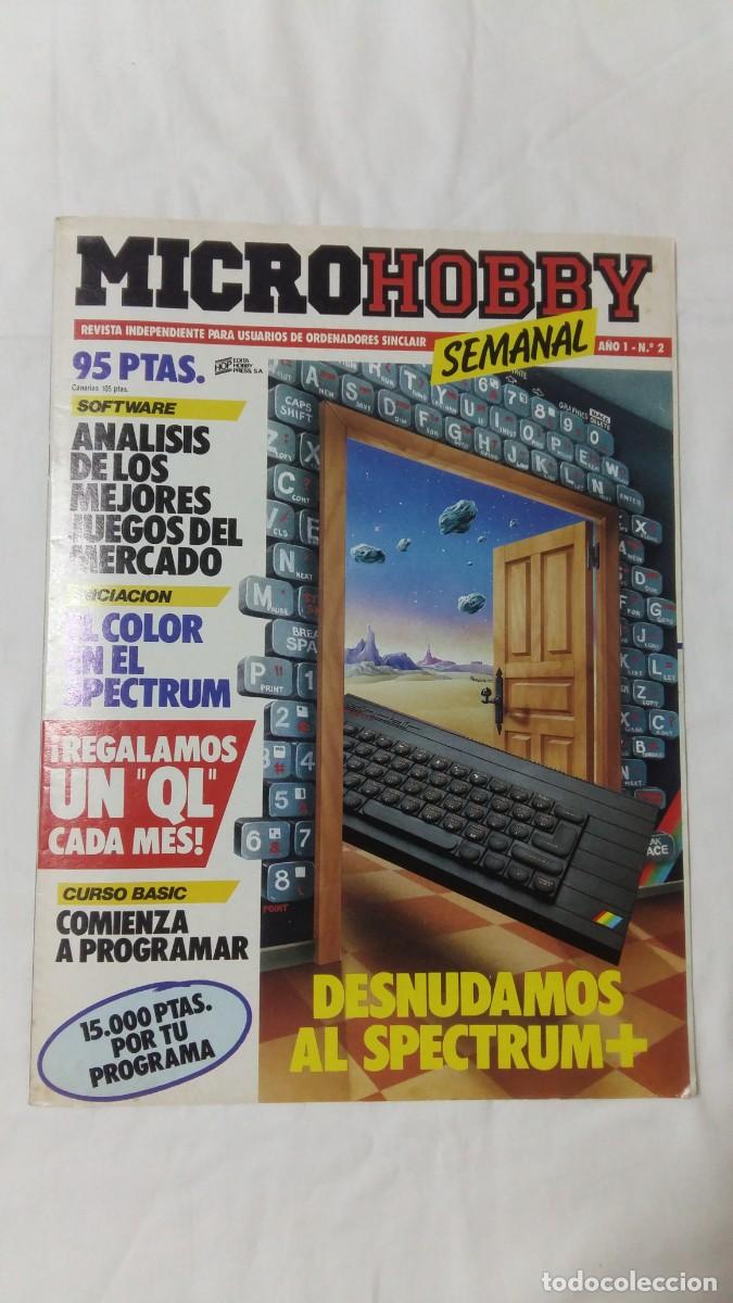 Coleccionismo de revistas y peri&oacute;dicos: Revista Microhobby, A&ntilde;o I, N&deg;2, Noviembre 1984, Hobby Press