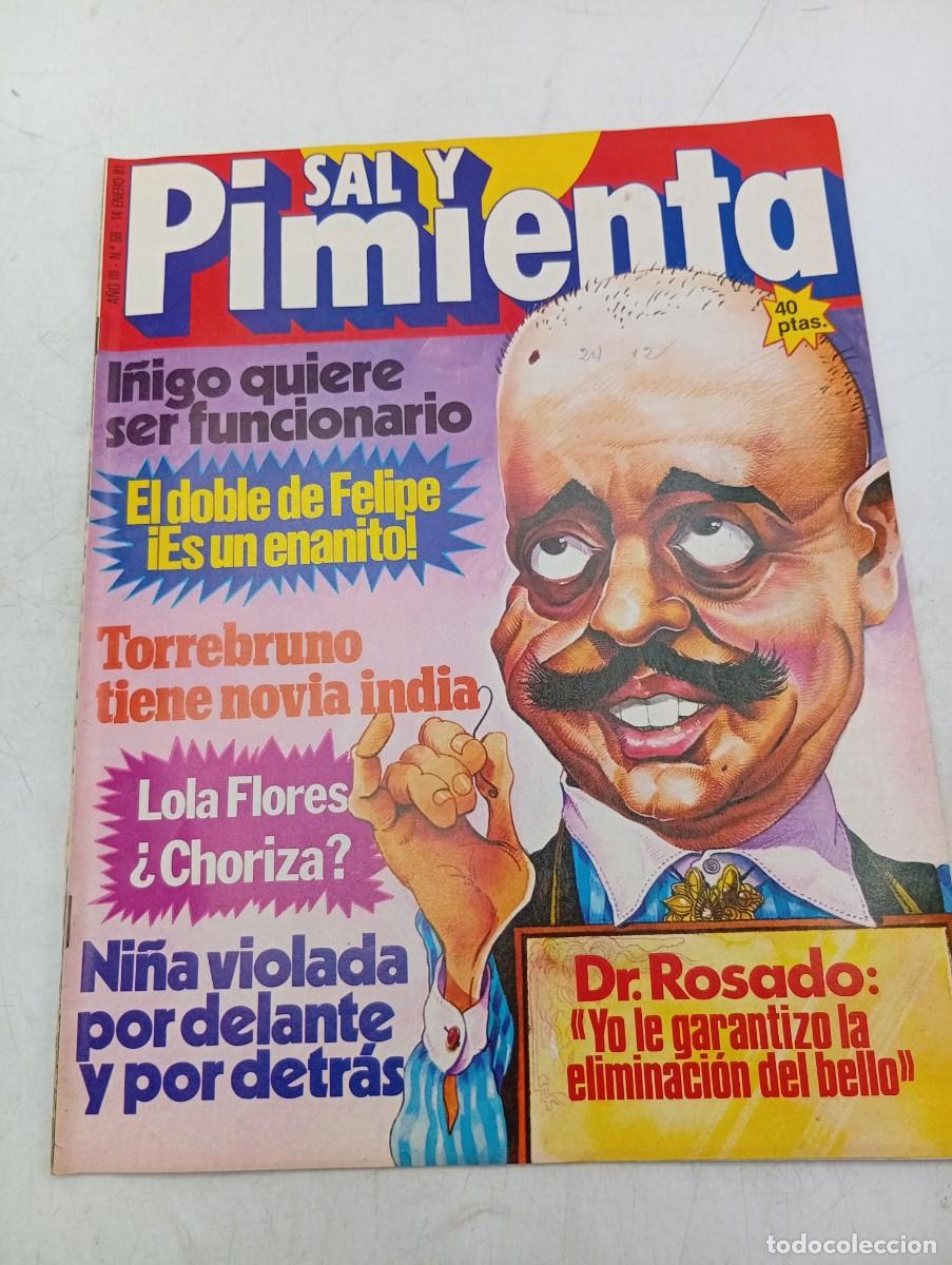 Coleccionismo de revistas y peri&oacute;dicos: REVISTA SAL Y PIMIENTA. N&ordm; 68. A&Ntilde;O 1981. I&Ntilde;IGO QUIERE SER FUNCIONARIO. TORREBRUNO TIENE NOVI.. LEER.