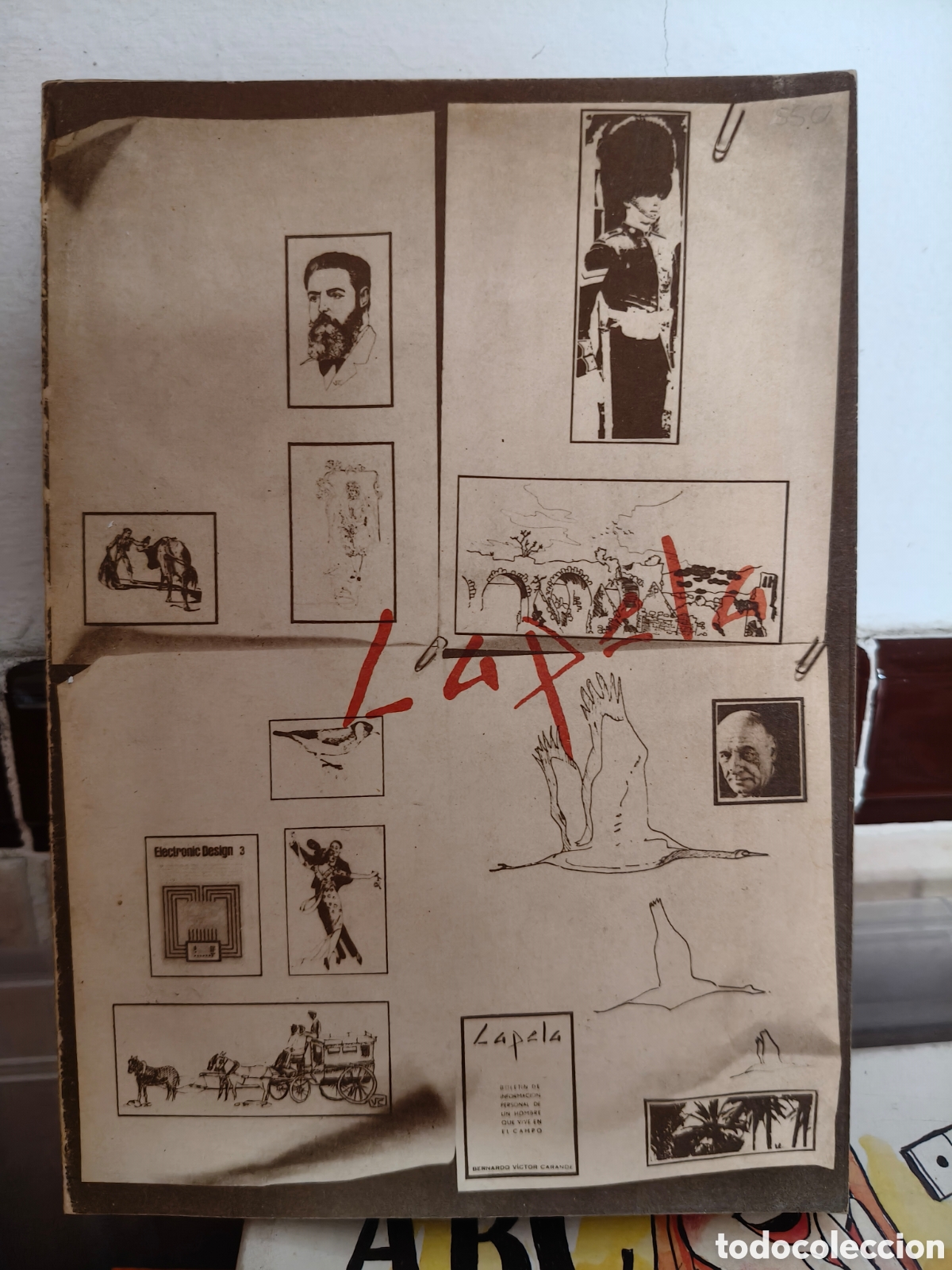 Coleccionismo de revistas y peri&oacute;dicos: Capela, una revista literaria dirigida por Bernardo V&iacute;ctor Carande titulada &rdquo;Bolet&iacute;n de informaci&oacute;n