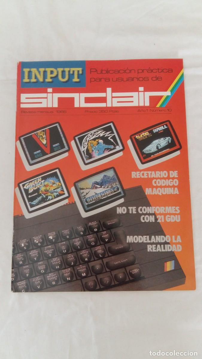 Sammeln von Zeitschriften und Zeitungen: Publicaci&oacute;n pr&aacute;ctica para los Usuarios de Sinclair INPUT, A&ntilde;o 1, N&deg;10, Junio 1986