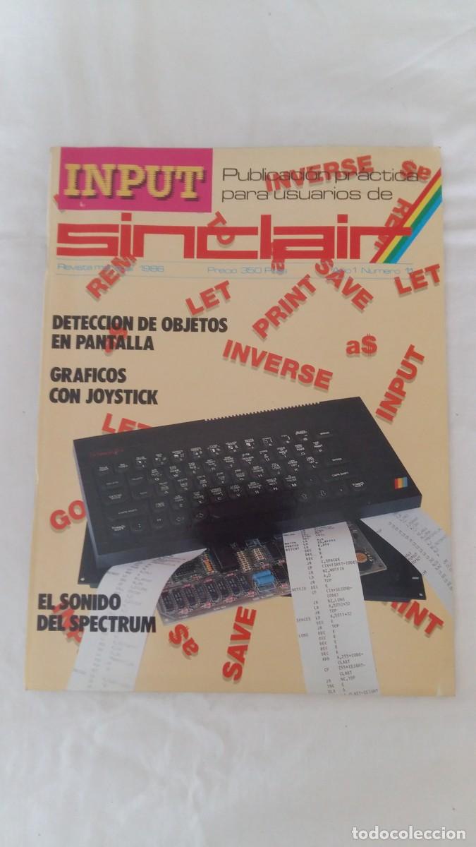 Sammeln von Zeitschriften und Zeitungen: Publicaci&oacute;n pr&aacute;ctica para los Usuarios de Sinclair INPUT, A&ntilde;o 1, N&deg;11, Julio 1986