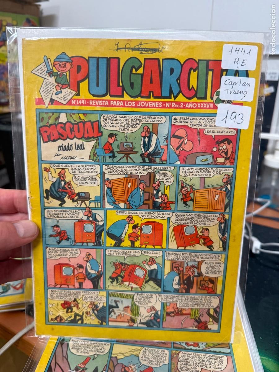 Sammeln von Zeitschriften und Zeitungen: PULGARCITO EDITORIAL BRUGUERA NUMERO 1441