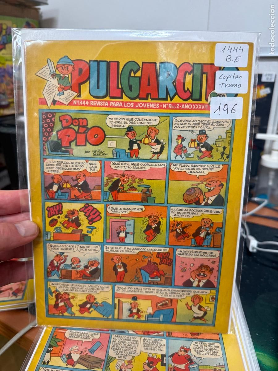 Sammeln von Zeitschriften und Zeitungen: PULGARCITO EDITORIAL BRUGUERA NUMERO 1444