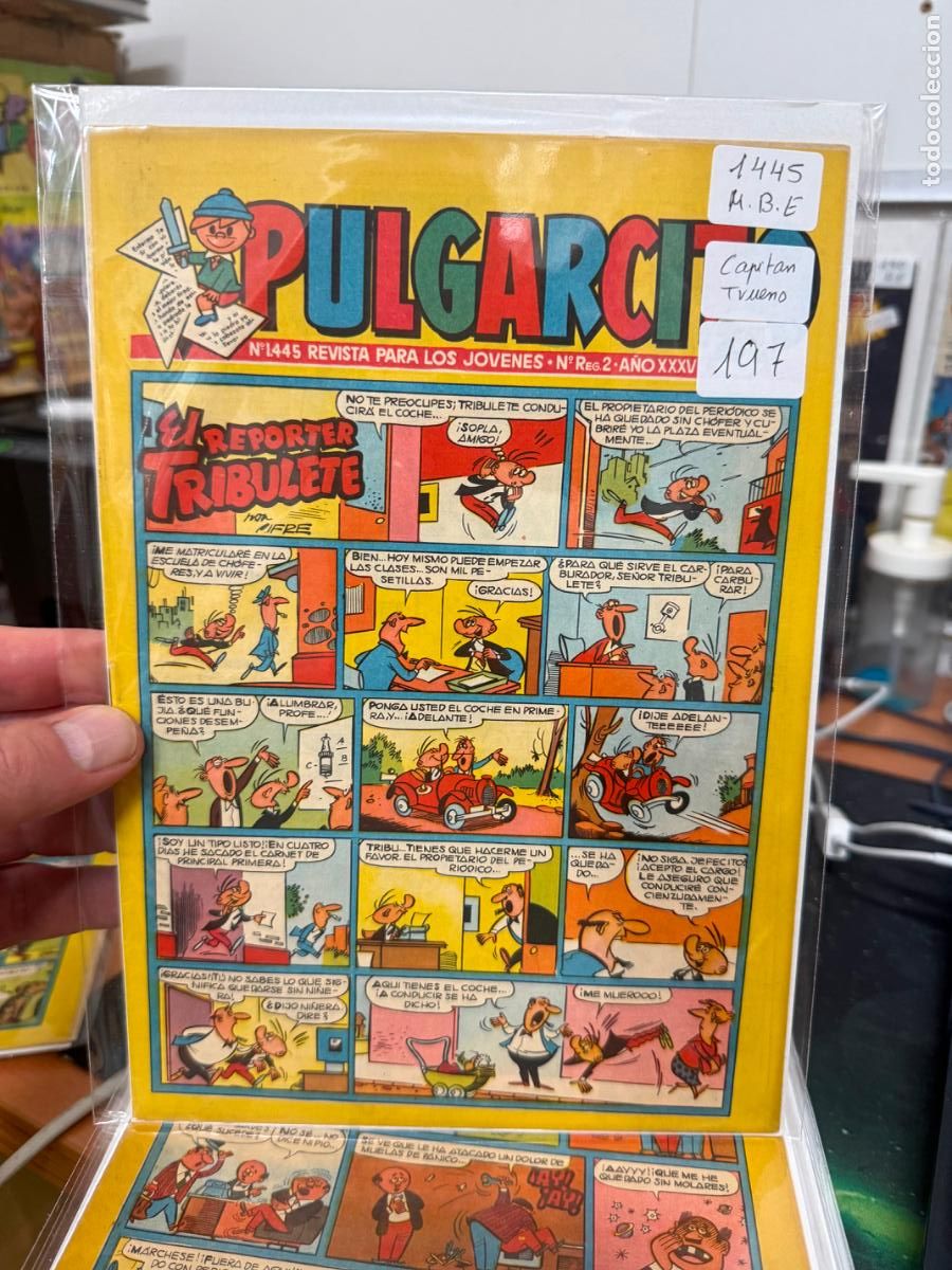 Sammeln von Zeitschriften und Zeitungen: PULGARCITO EDITORIAL BRUGUERA NUMERO 1445