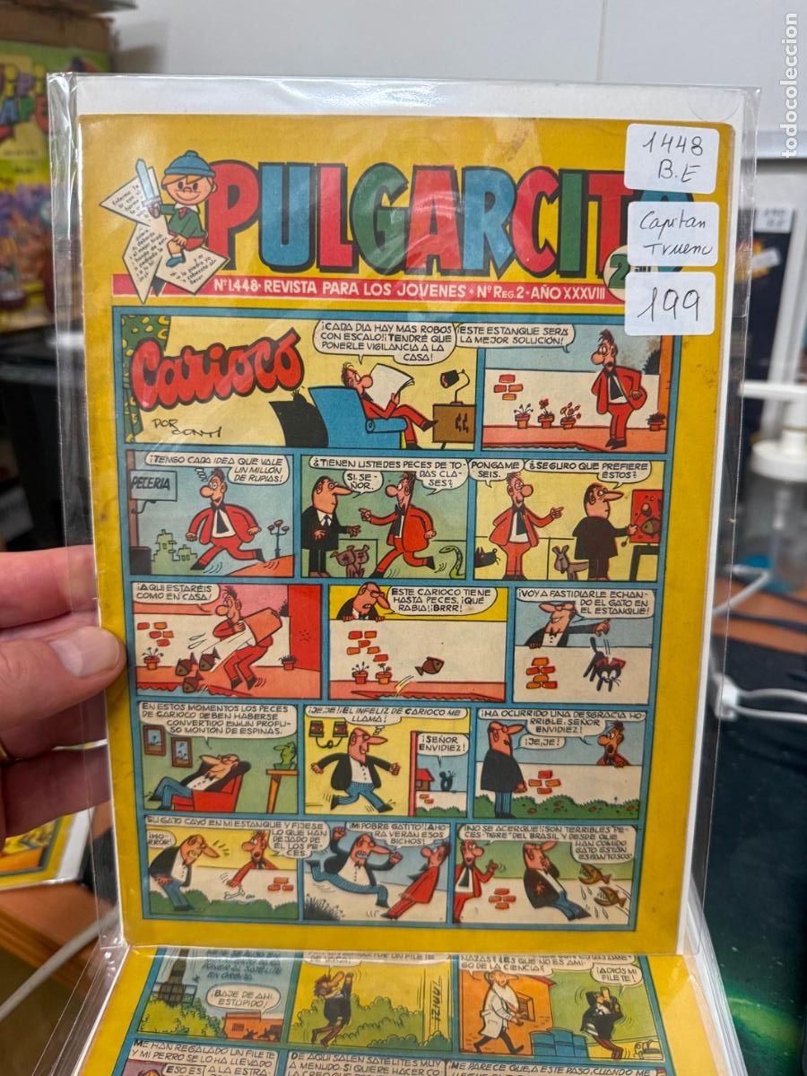 Sammeln von Zeitschriften und Zeitungen: PULGARCITO EDITORIAL BRUGUERA NUMERO 1448
