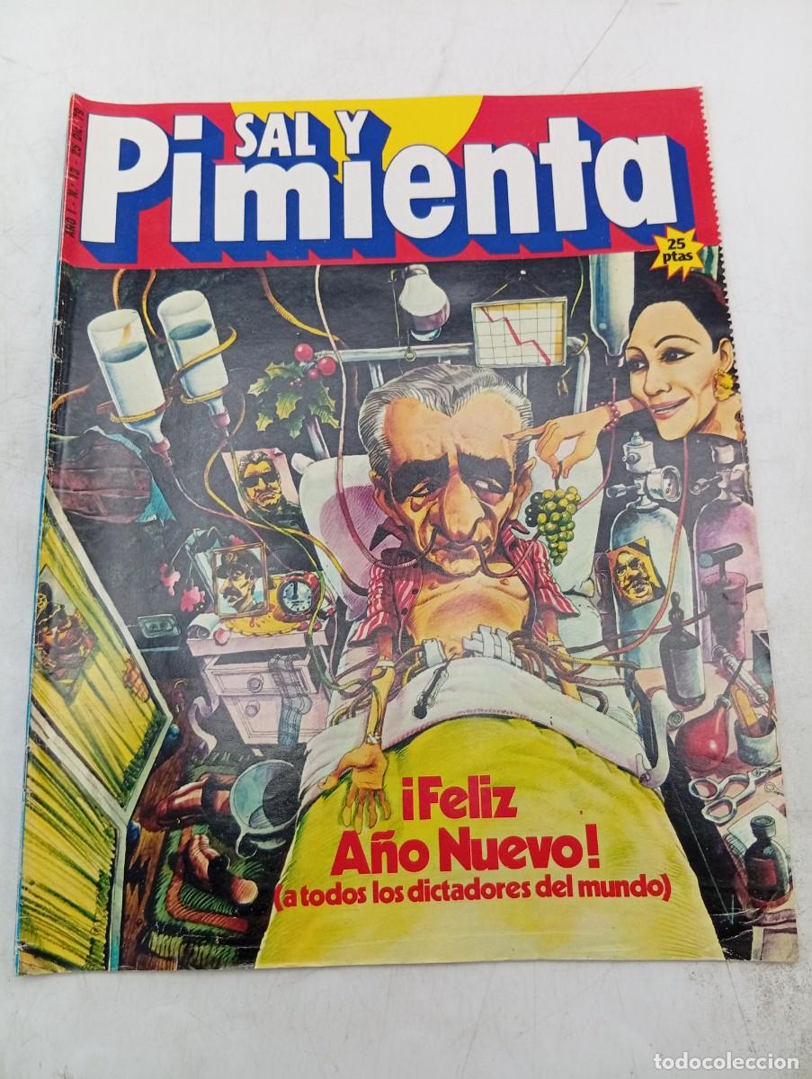 Sammeln von Zeitschriften und Zeitungen: REVISTA SAL Y PIMIENTA. N&ordm; 13. A&Ntilde;O 1979. &iexcl; FELIZ A&Ntilde;O NUEVO!. JEAN SEBERG. EDWARD KENNEDY. PILAR MIR&Oacute;