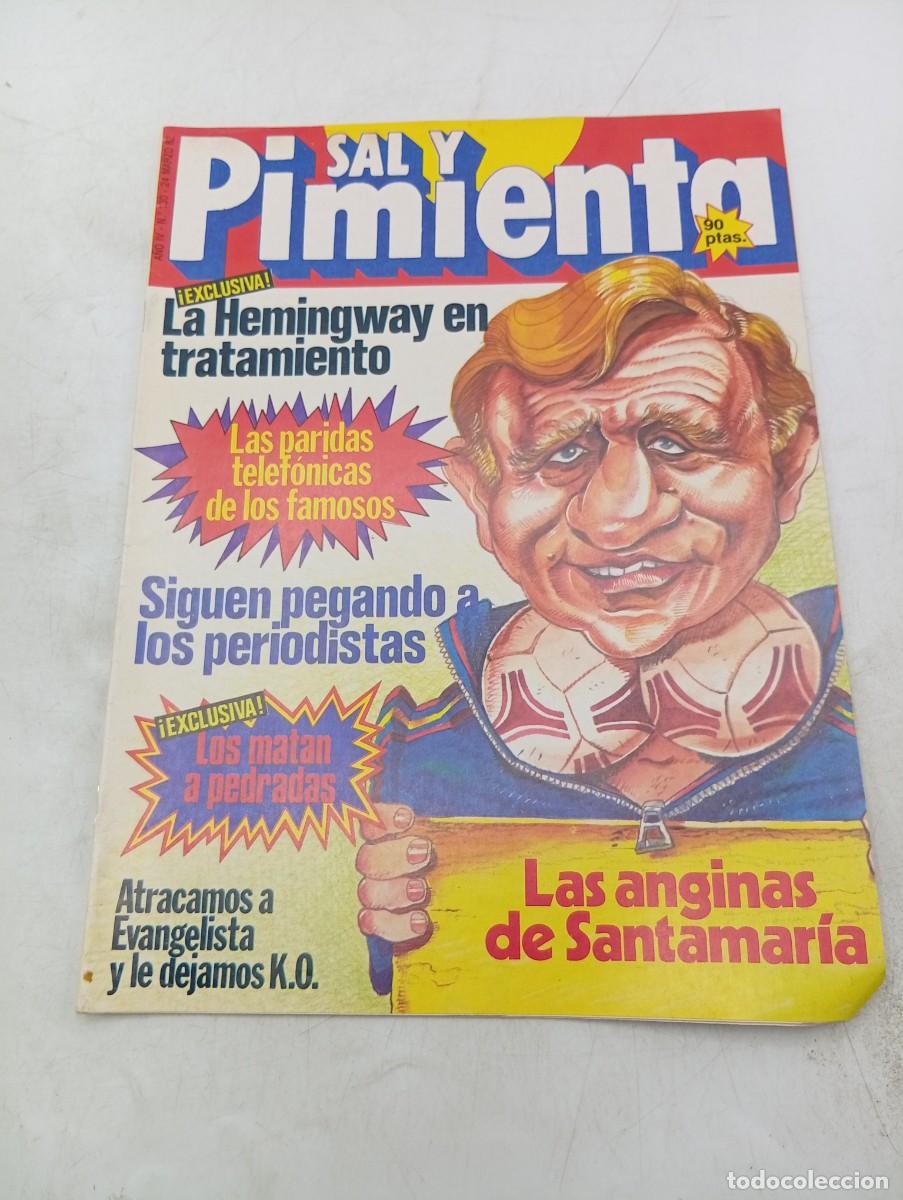 Coleccionismo de revistas y peri&oacute;dicos: REVISTA SAL Y PIMIENTA. N&ordm; 30. A&Ntilde;O 1982. LA HEMINGWAY EN TRATAMIENTO. LAS PARIDAS TELEFONICAS...