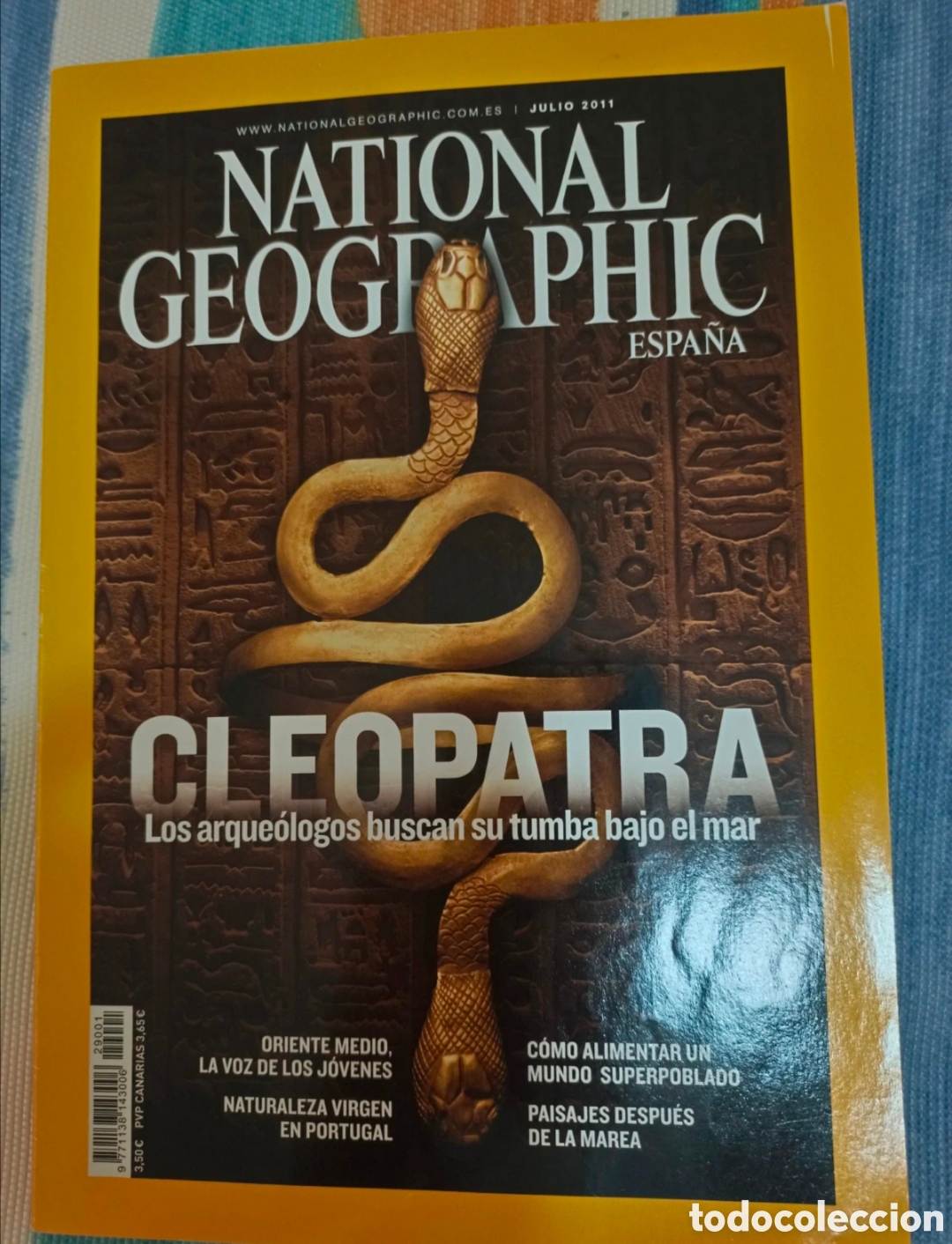 Sammeln von Zeitschriften und Zeitungen: 5 revistas National Geographic