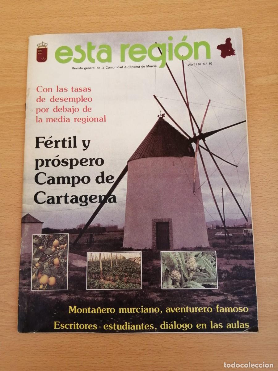 Collezionismo di Riviste e Giornali: REVISTA ESTA REGION, MURCIA. (NUMERO 10)