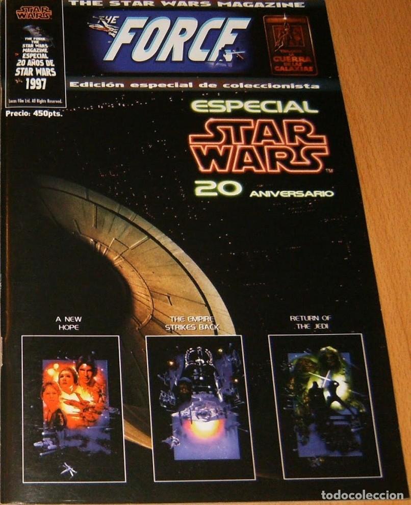 Coleccionismo de revistas y peri&oacute;dicos: REVISTA STAR WARS - THE FORCE - Especial 20 Aniversario Star Wars