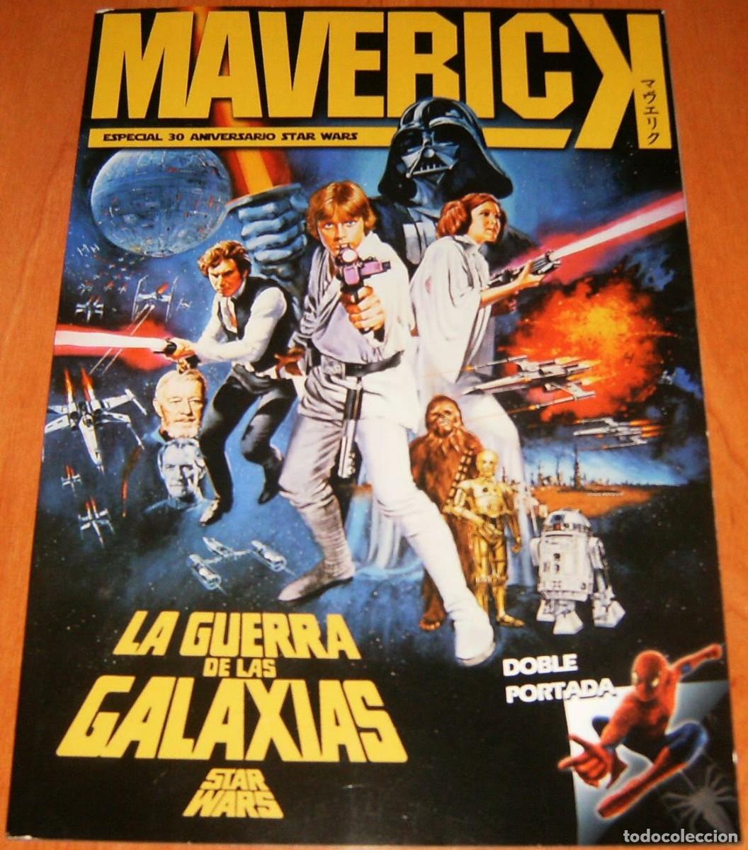 Coleccionismo de revistas y peri&oacute;dicos: Revista MAVERICK n&ordm; 4 Especial STAR WARS 30 Aniversario (Reportaje 48 pag.)