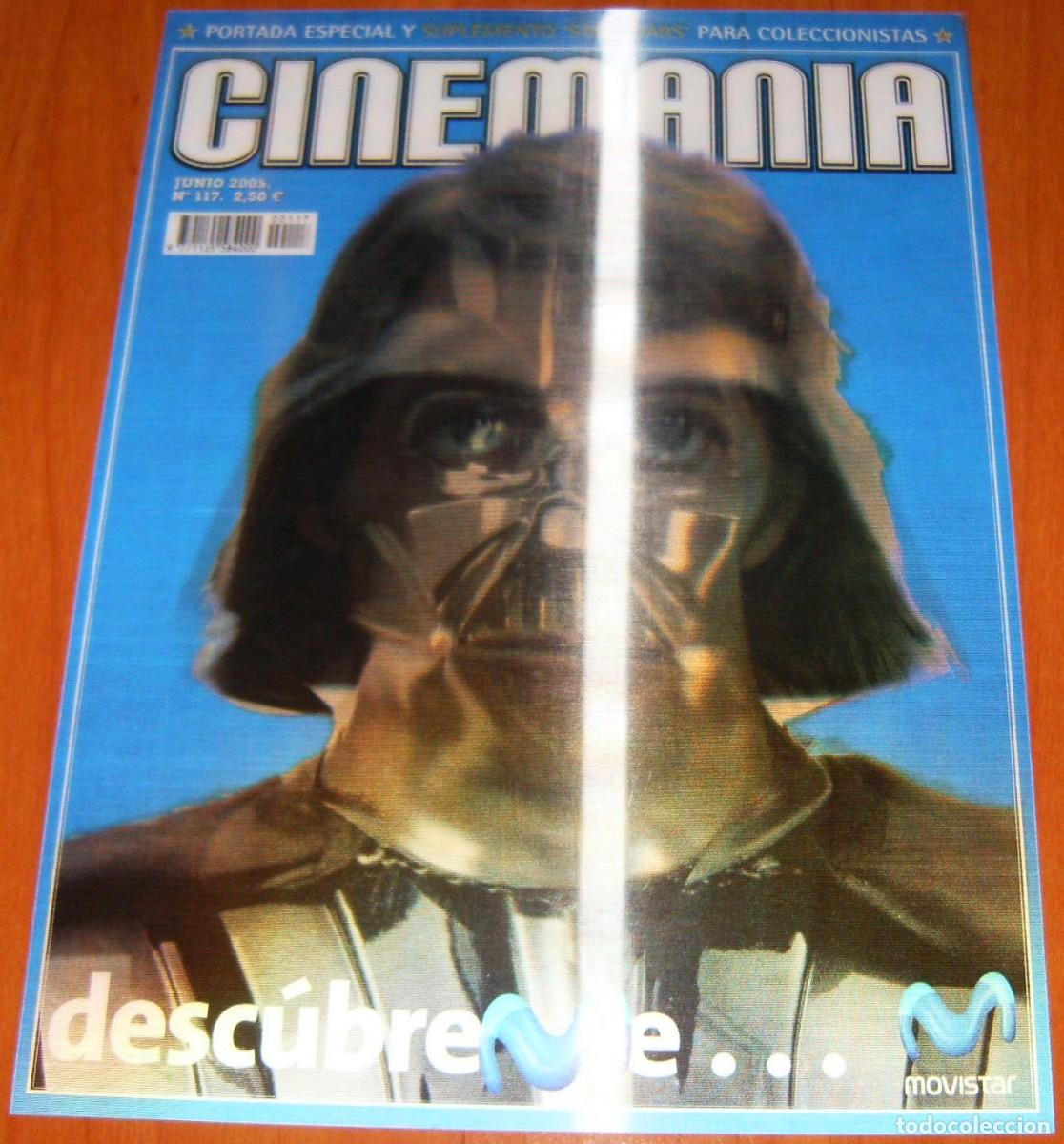 Coleccionismo de revistas y peri&oacute;dicos: SOLO PORTADA - NO REVISTA . STAR WARS Episodio III (revista Cineman&iacute;a) PORTADA de COLECCIONISTA