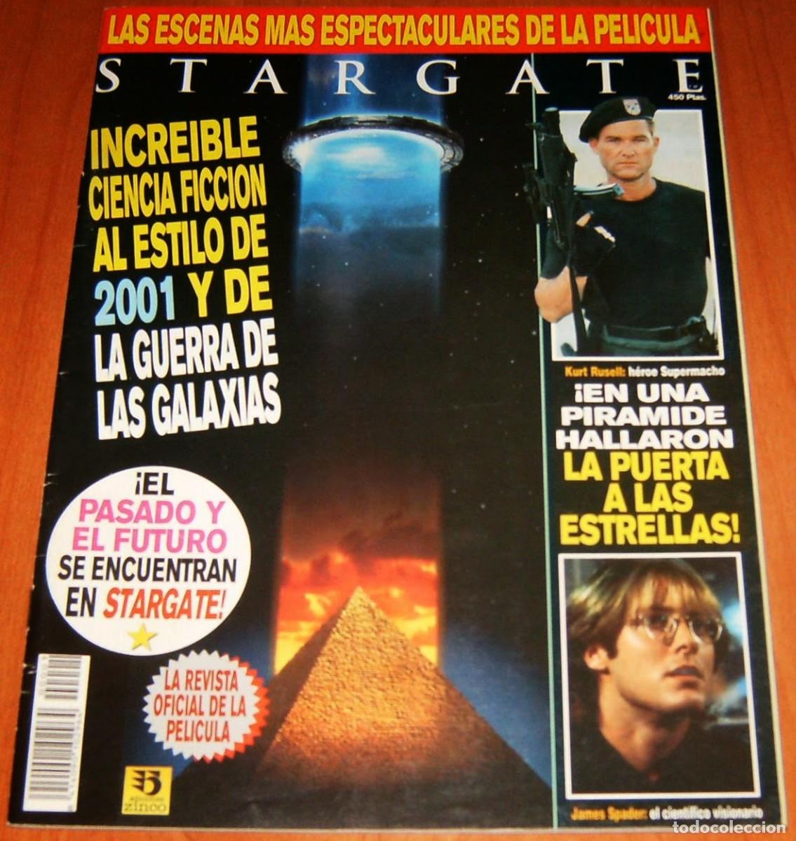 Coleccionismo de revistas y peri&oacute;dicos: STARGATE Zinco. REVISTA OFICIAL de la PELICULA