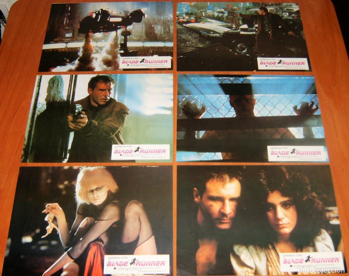 Sammeln von Zeitschriften und Zeitungen: BLADE RUNNER . Set de 12 fotos de cartelera de cine . COMPLETA