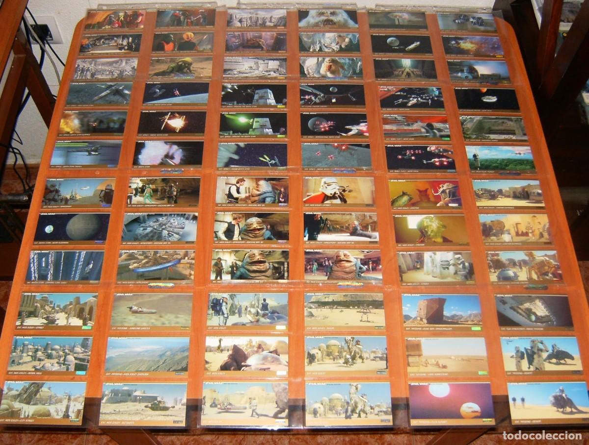 Coleccionismo de revistas y peri&oacute;dicos: CARDS CROMOS TARJETAS - STAR WARS: Episodio IV Una nueva Esperanza 1997 - 72 uds. COMPLETA