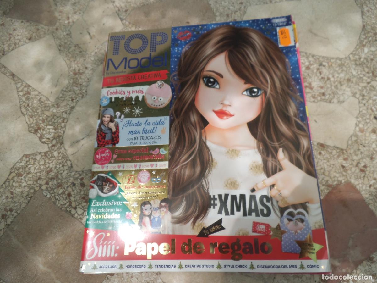 Collection Magazines and Newspapers: TOP MODEL REVISTA CREATIVA 12/2016. PAPEL DECORATIVO DE REGALO. POSTER DESPLEGABLE. 10 TRUCOS