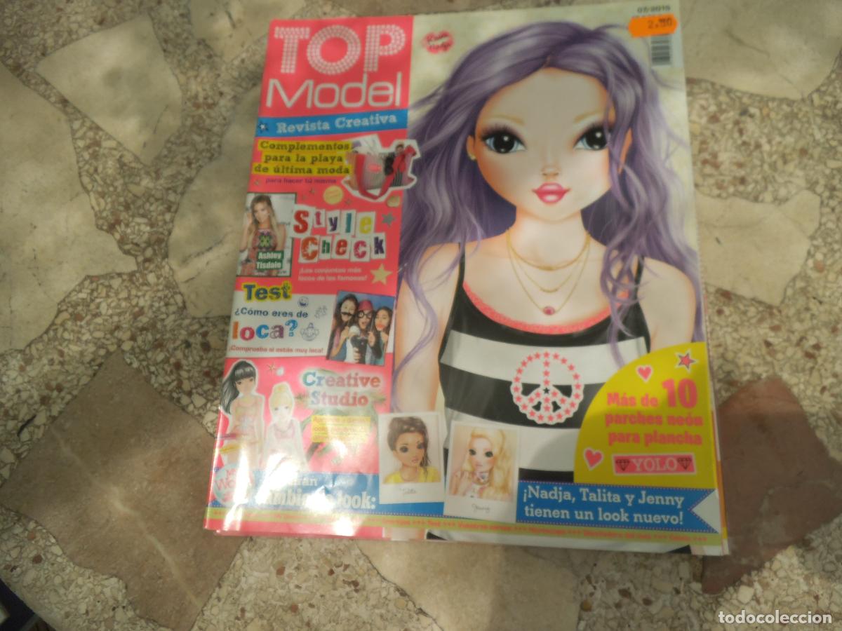 Coleccionismo de revistas y peri&oacute;dicos: TOP MODEL REVISTA CREATIVA 07/2015. MAS DE 10 PARCHES DE NEON. COMPLEMENTOS PARA LA PLAYA. POSTER DE