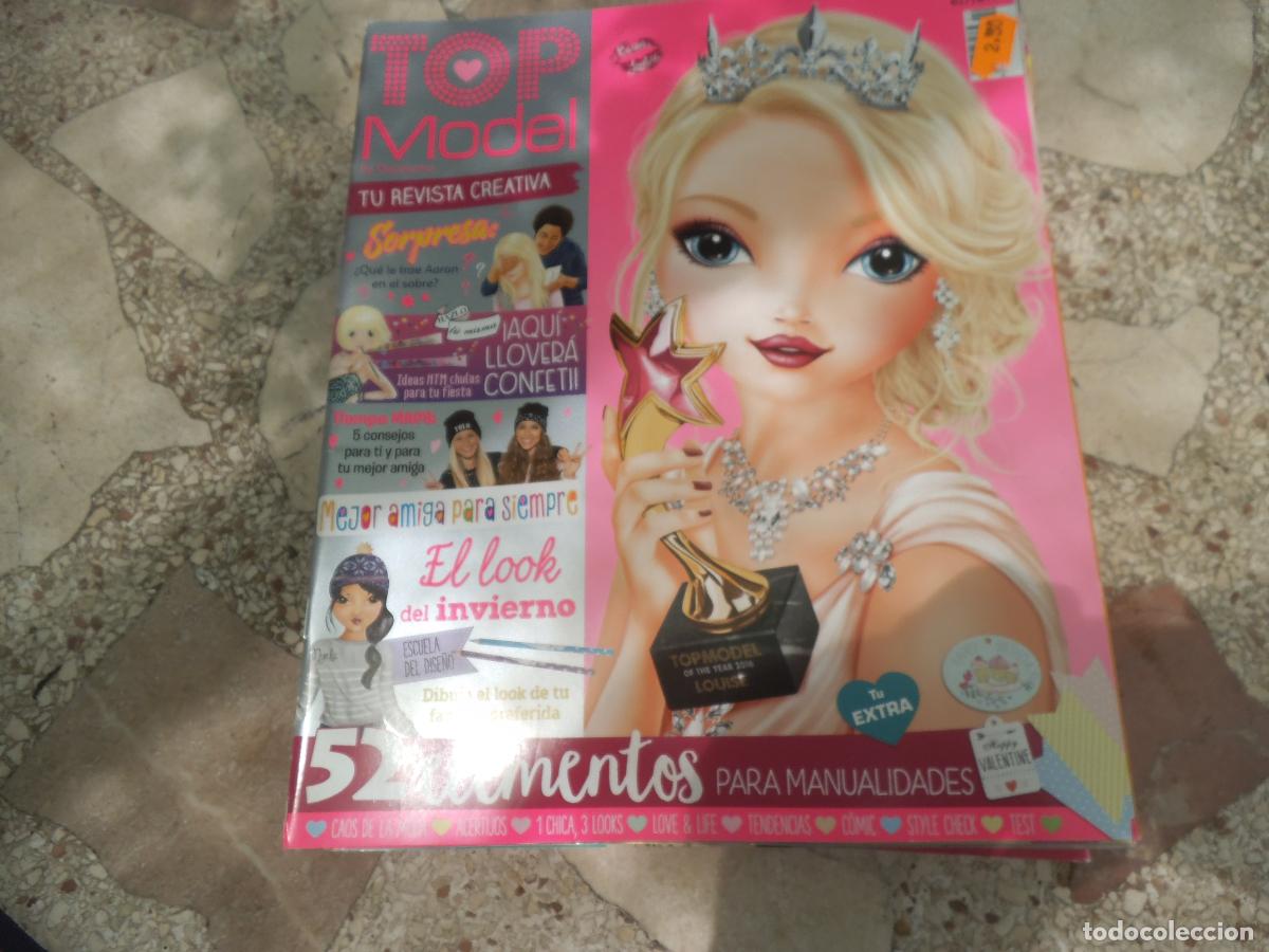 Coleccionismo de revistas y peri&oacute;dicos: TOP MODEL REVISTA CREATIVA 02/2017. 52 ELEMENTOS PARA MANUALIDADES. ESCUELA DE DISE&Ntilde;O. POSTER