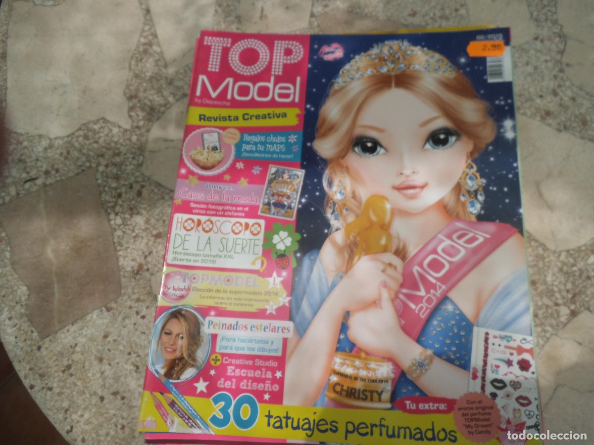 Coleccionismo de revistas y peri&oacute;dicos: TOP MODEL REVISTA CREATIVA 02/2015. 30 TATUAJES PERFUMADOS. PEINADOS ESTELARES. HOROSCOPO DE LA SUER