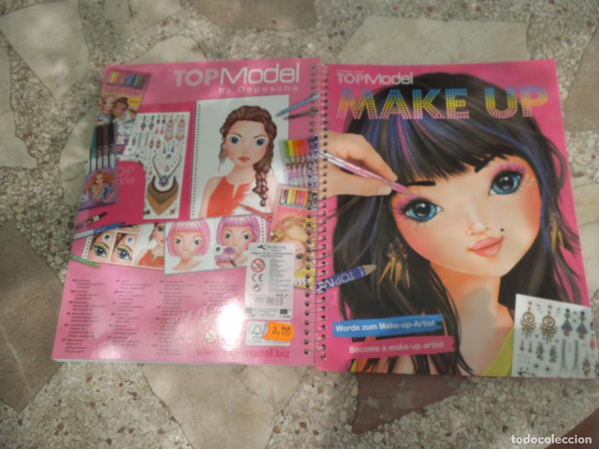 Coleccionismo de revistas y peri&oacute;dicos: CREATE YOUR TOP MODEL MAKE UP. PEGATINAS DE PENDIENTES Y COLGANTES. DISE&Ntilde;O. LIBRETA TAPA DURA Y ESPI