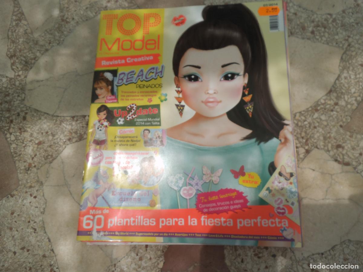 Coleccionismo de revistas y peri&oacute;dicos: TOP MODEL REVISTA CREATIVA 07/2014. MAS DE 60 PEGATINAS PARA LA FIESTA PERFECTA. ESPECIAL MUNDIAL
