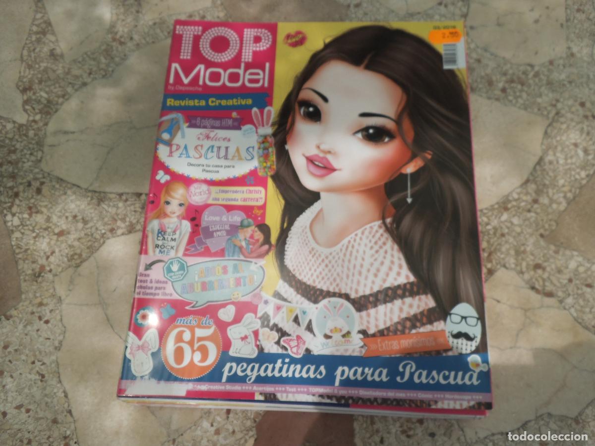 Coleccionismo de revistas y peri&oacute;dicos: TOP MODEL REVISTA CREATIVA 03/2016. MAS DE 65 PEGATINAS PARA PASCUA. ADIOS AL ABURRIMIENTO. EXTRAS