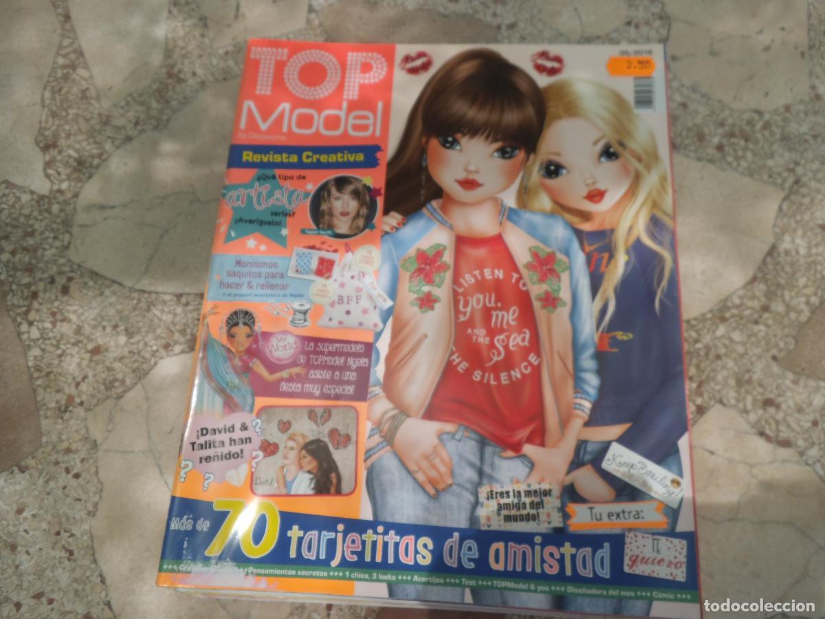 Coleccionismo de revistas y peri&oacute;dicos: TOP MODEL REVISTA CREATIVA 05/2016. 70 TARJETITAS DE AMISTAD. MONISIMOS SAQUITOS PARA HACER Y RELLEN