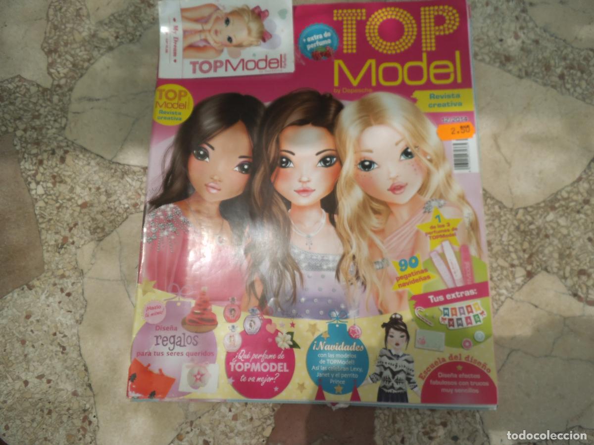 Coleccionismo de revistas y peri&oacute;dicos: TOP MODEL REVISTA CREATIVA 12/2014. INCLUYE PERFUME. DISE&Ntilde;A REGALOPS. DISE&Ntilde;A EFECTOS FABULOSOS CON T