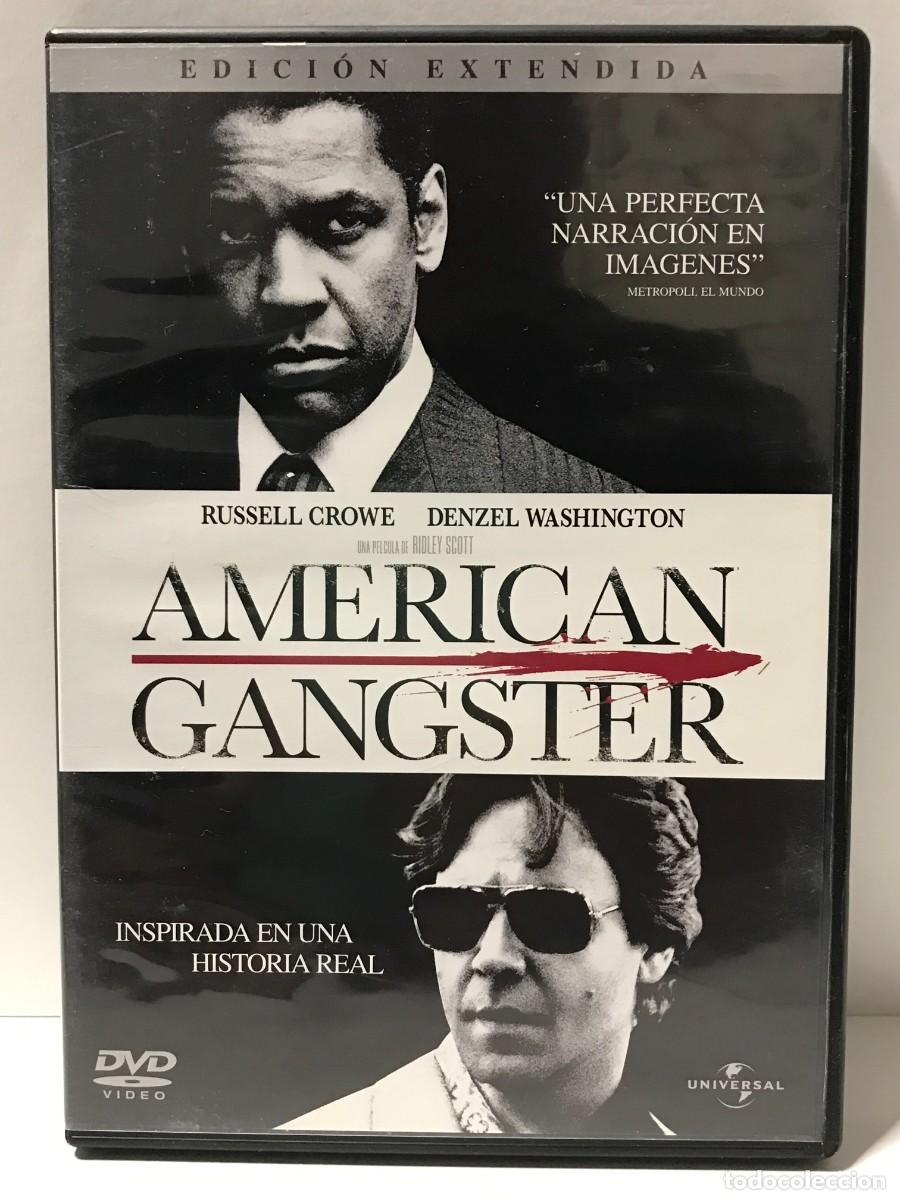 Coleccionismo de revistas y peri&oacute;dicos: DVD AMERICAN GANGSTER - DENZEL WASHINGTON, RUSSELL CROWE (L)