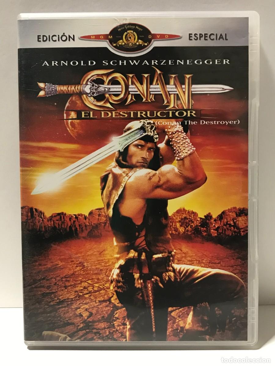 Coleccionismo de revistas y peri&oacute;dicos: DVD CONAN EL DESTRUCTOR - ARNOLD SCHWARZENEGGER (L)