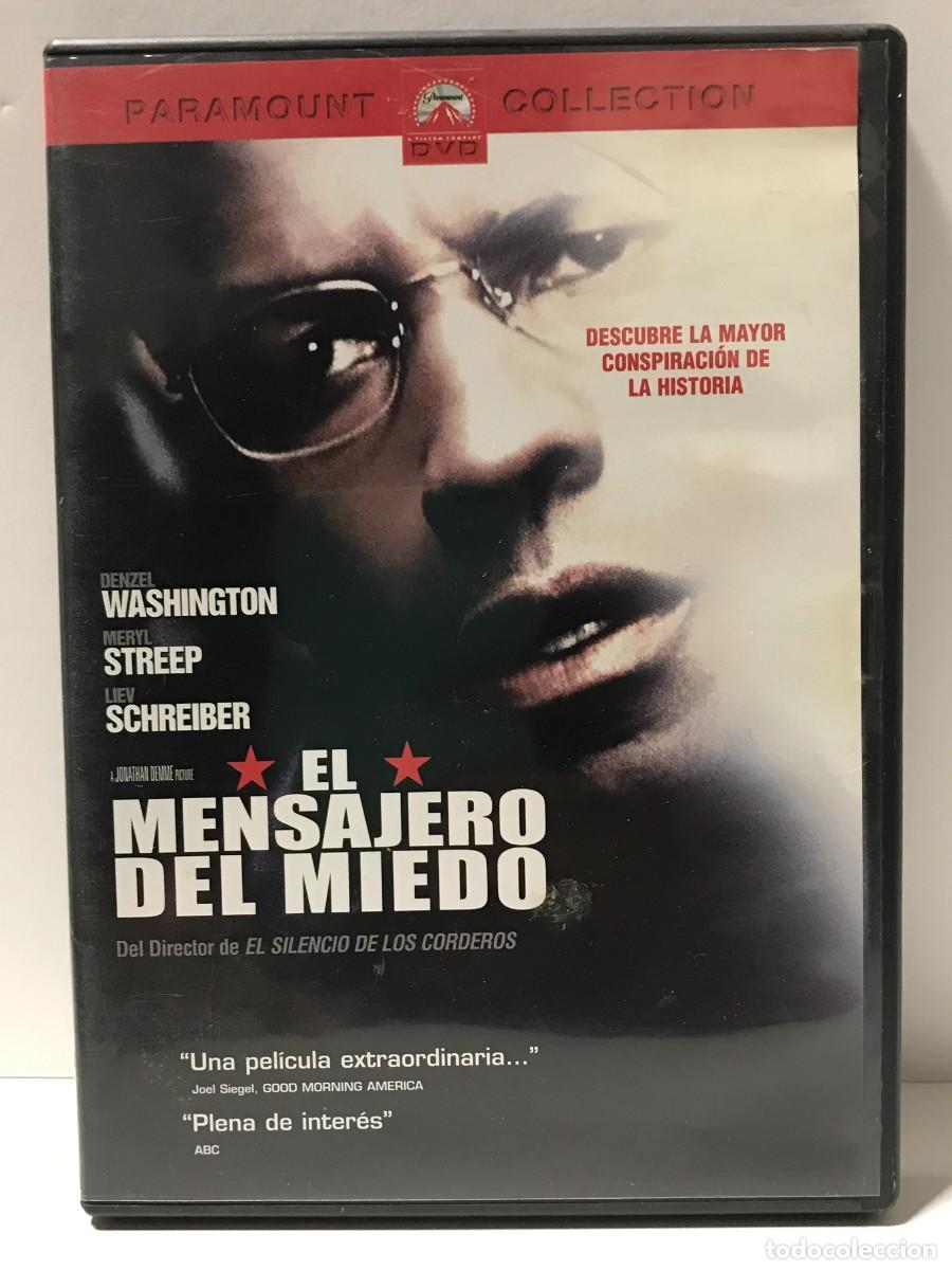 Coleccionismo de revistas y peri&oacute;dicos: DVD EL MENSAJERO DEL MIEDO - DENZEL WASHINGTON, MERYL STREEP (L)