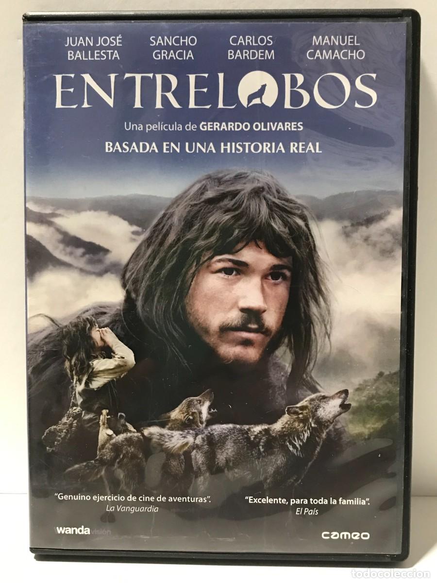 Coleccionismo de revistas y peri&oacute;dicos: DVD ENTRELOBOS - CARLOS BARDEM (L)