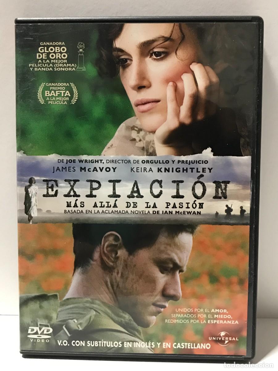 Coleccionismo de revistas y peri&oacute;dicos: DVD EXPIACION - MAS ALLA DE LA PASION - KEIRA KNIGHTLEY, JAMES MCAVOY (L)